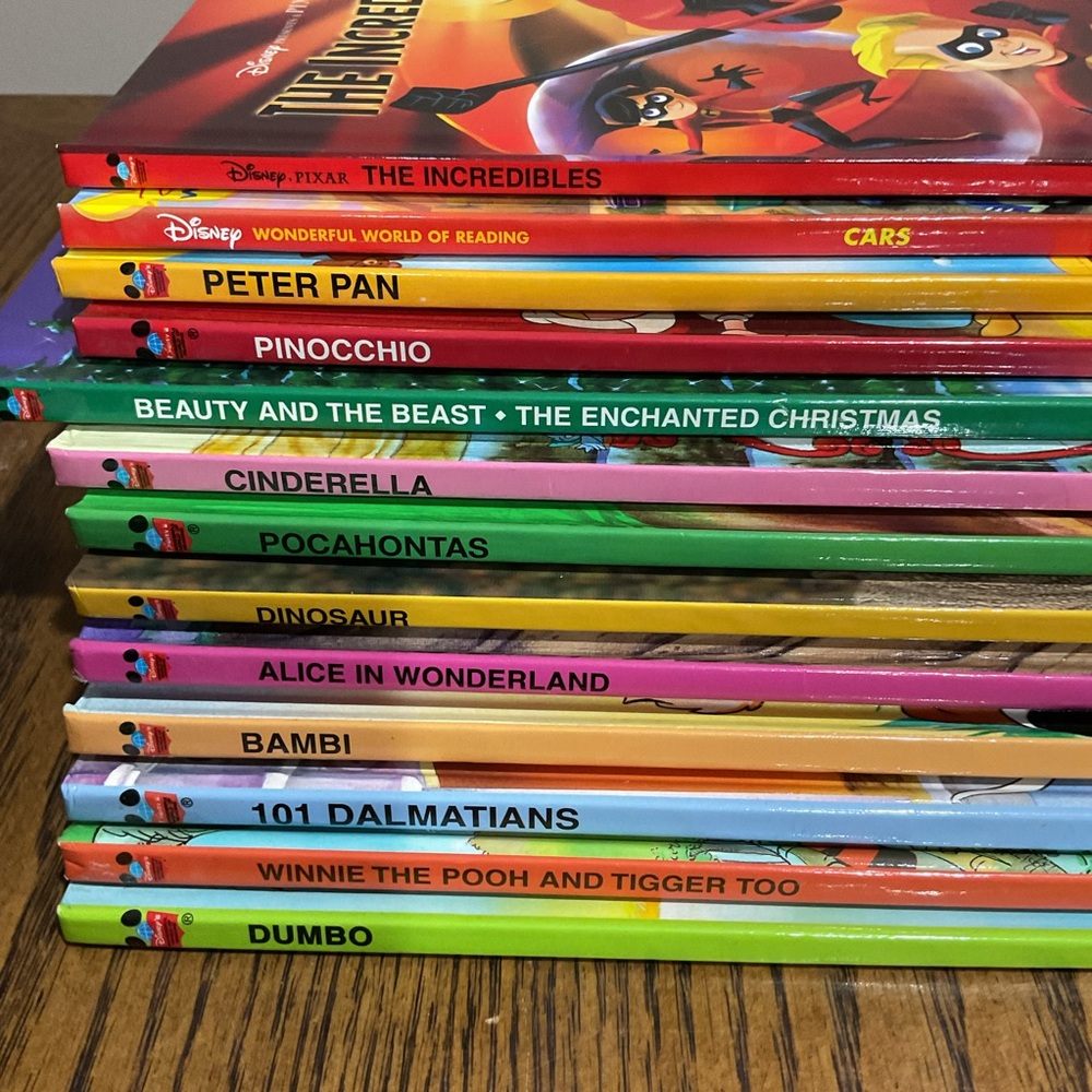 13 Disney Colorful Storybooks for Kids
